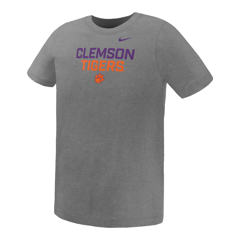 Clemson Nike Preschool Legend Clemson Tigers Tee - MD GREY