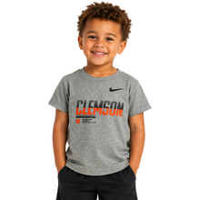 Clemson Nike Preschool Sideline Tee - MD GREY