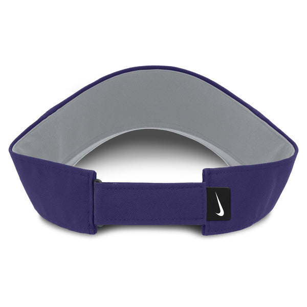 Clemson Nike Primetime Ace Visor - PURPLE