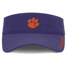 Clemson Nike Primetime Ace Visor - PURPLE