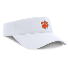 Clemson Nike Primetime Ace Visor - WHITE
