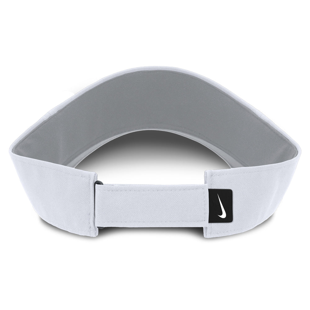 Clemson Nike Primetime Ace Visor - WHITE