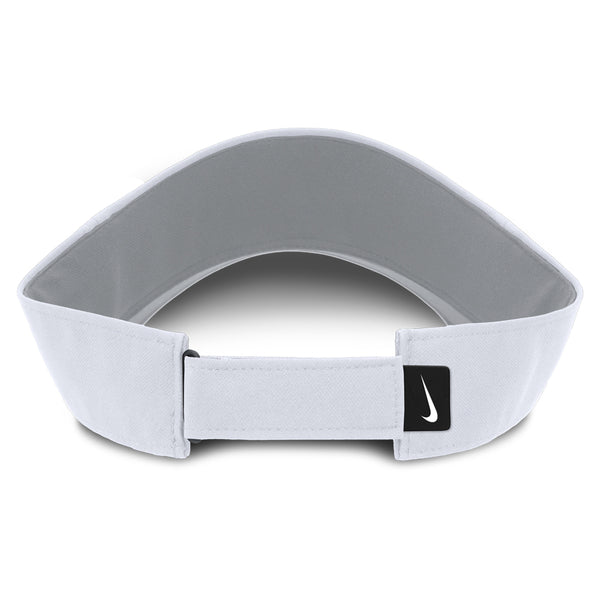 Clemson Nike Primetime Ace Visor - WHITE