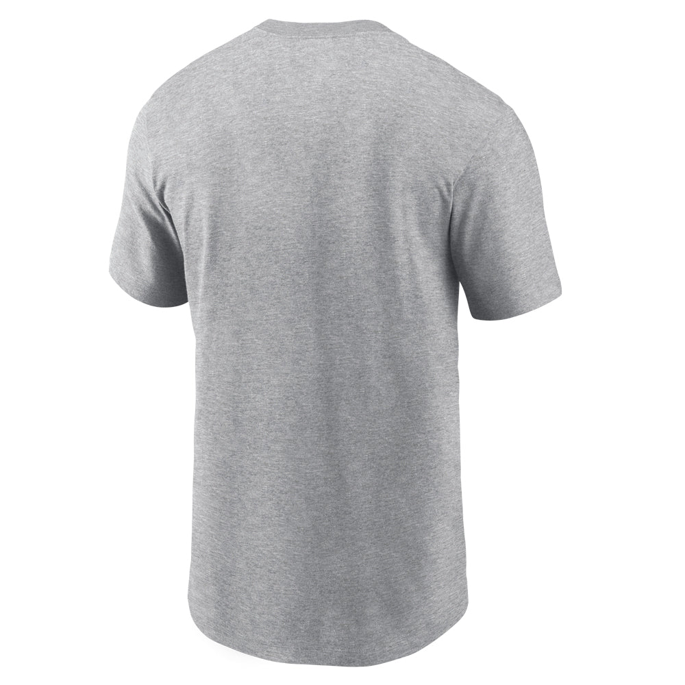 Clemson Nike Primetime Football Icon Tee - MD GREY
