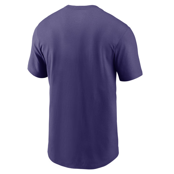 Clemson Nike Primetime Football Icon Tee - PURPLE