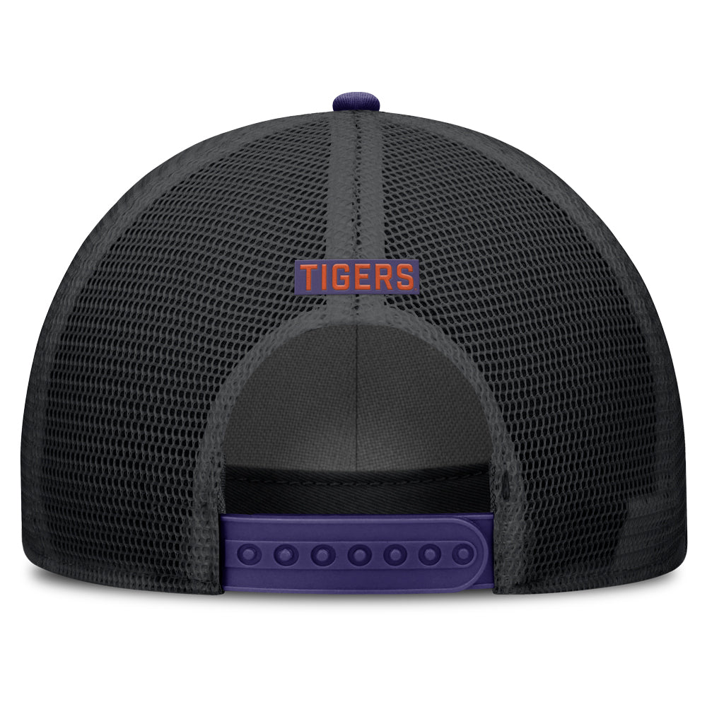 Clemson Nike Primetime Rope Trucker Cap - PURPLE