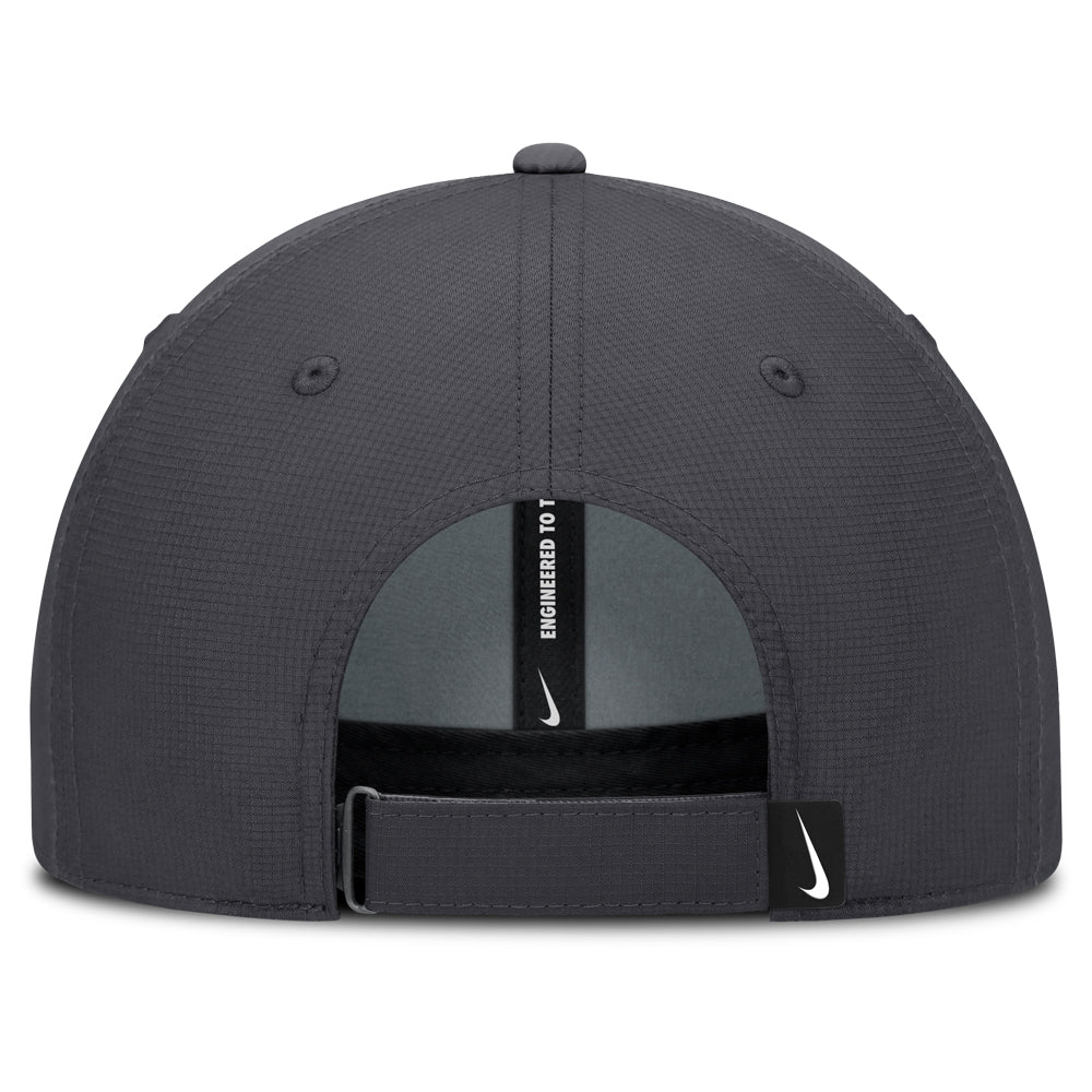Clemson Nike Primetime Structured Paw Cap - DK GREY