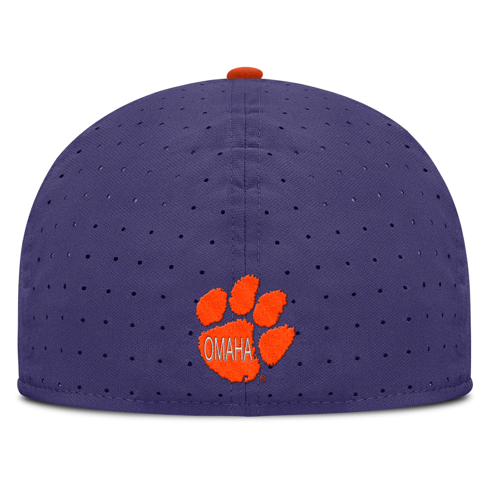Clemson Nike Purple and Orange Team Baseball Hat