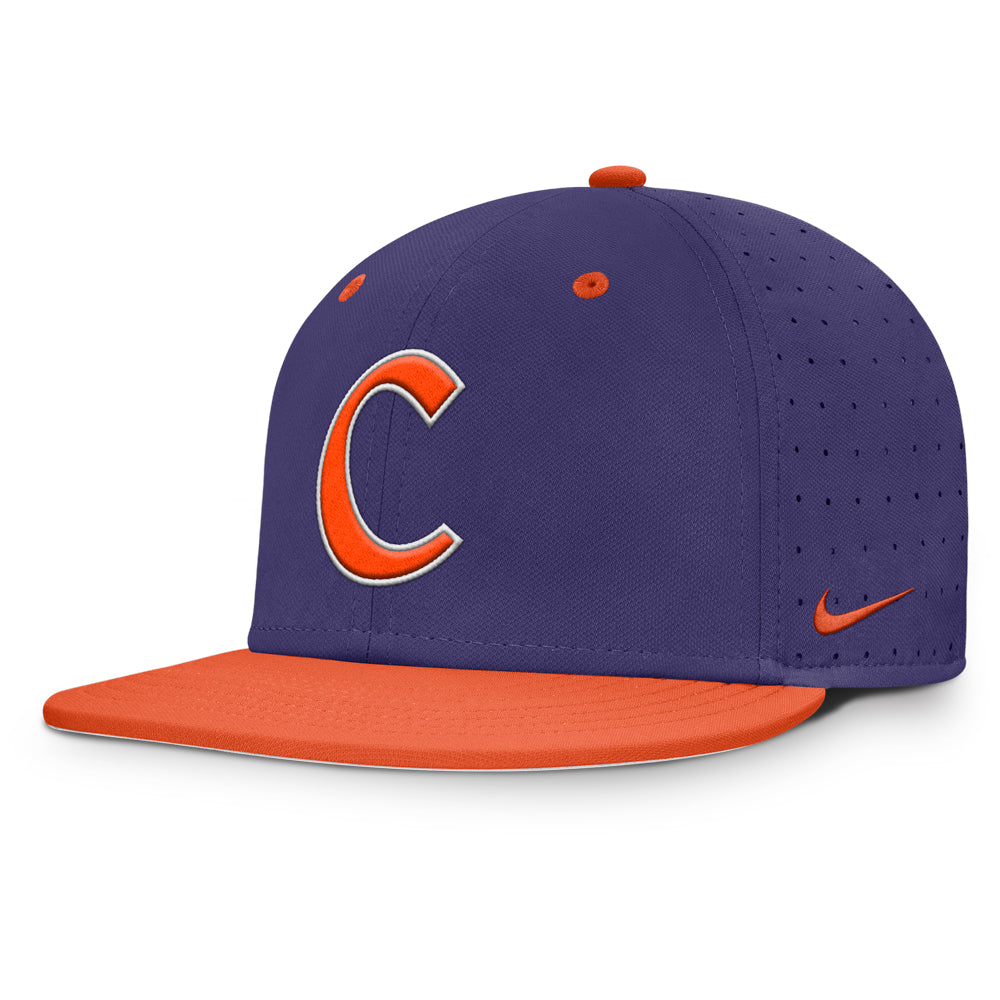 Clemson Nike Purple and Orange Team Baseball Hat