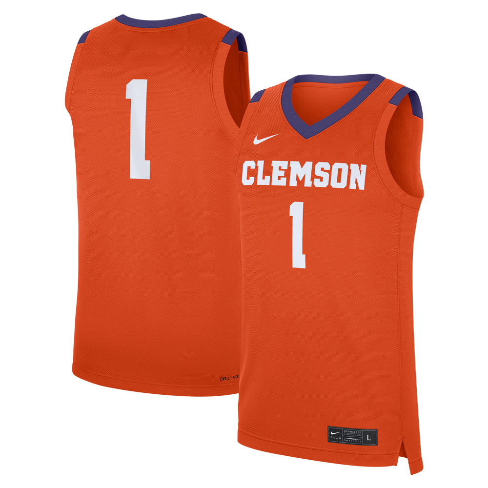 Clemson Nike Replica Basketball Jersey