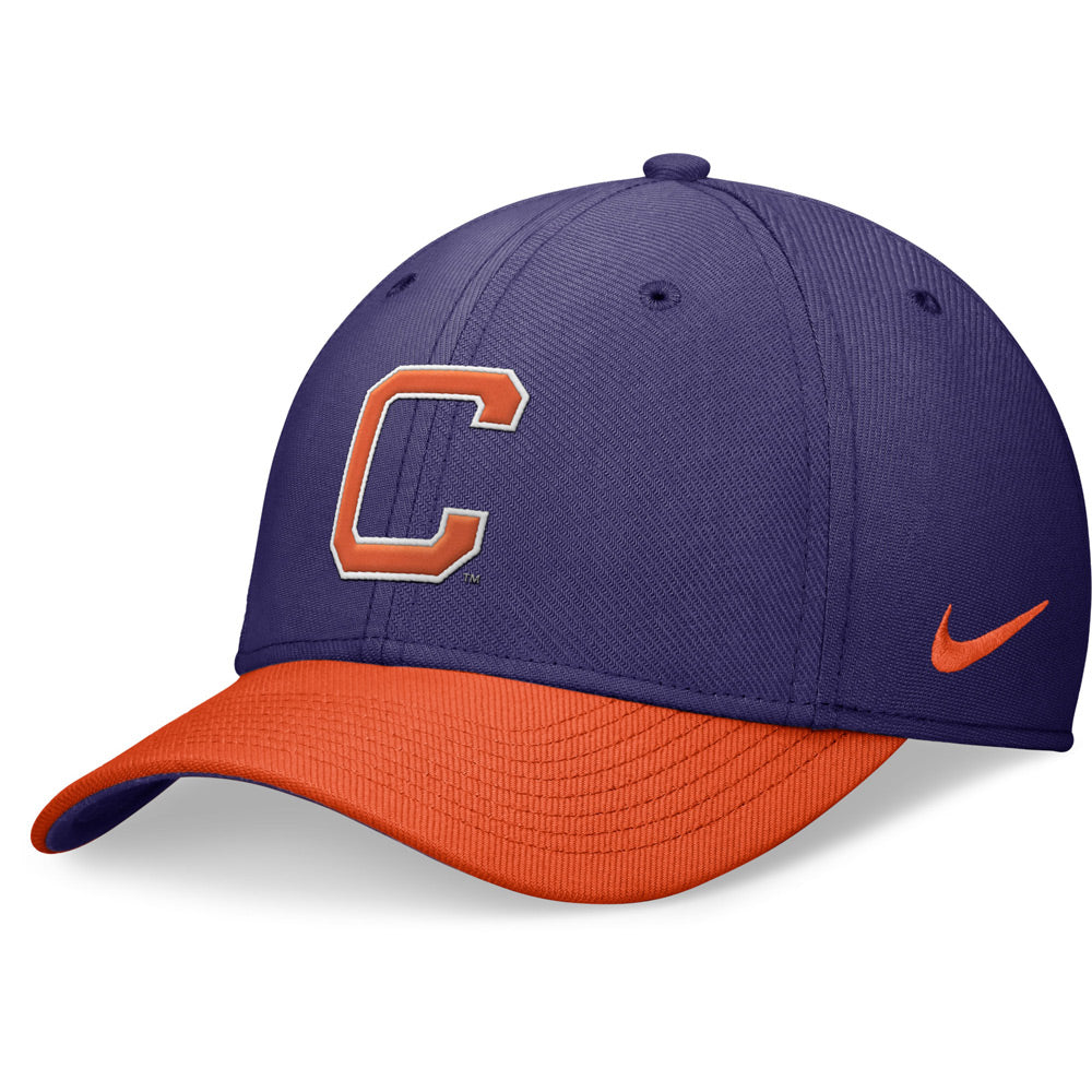 Clemson Nike Rise Structured Block C Cap