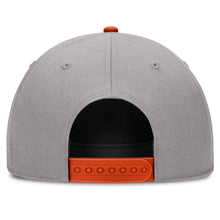 Clemson Nike Rise Structured Rope Cap - LT GREY