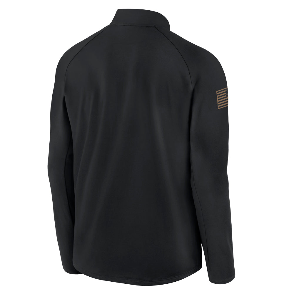 Clemson Nike Stride Half-Zip Pullover - BLACK