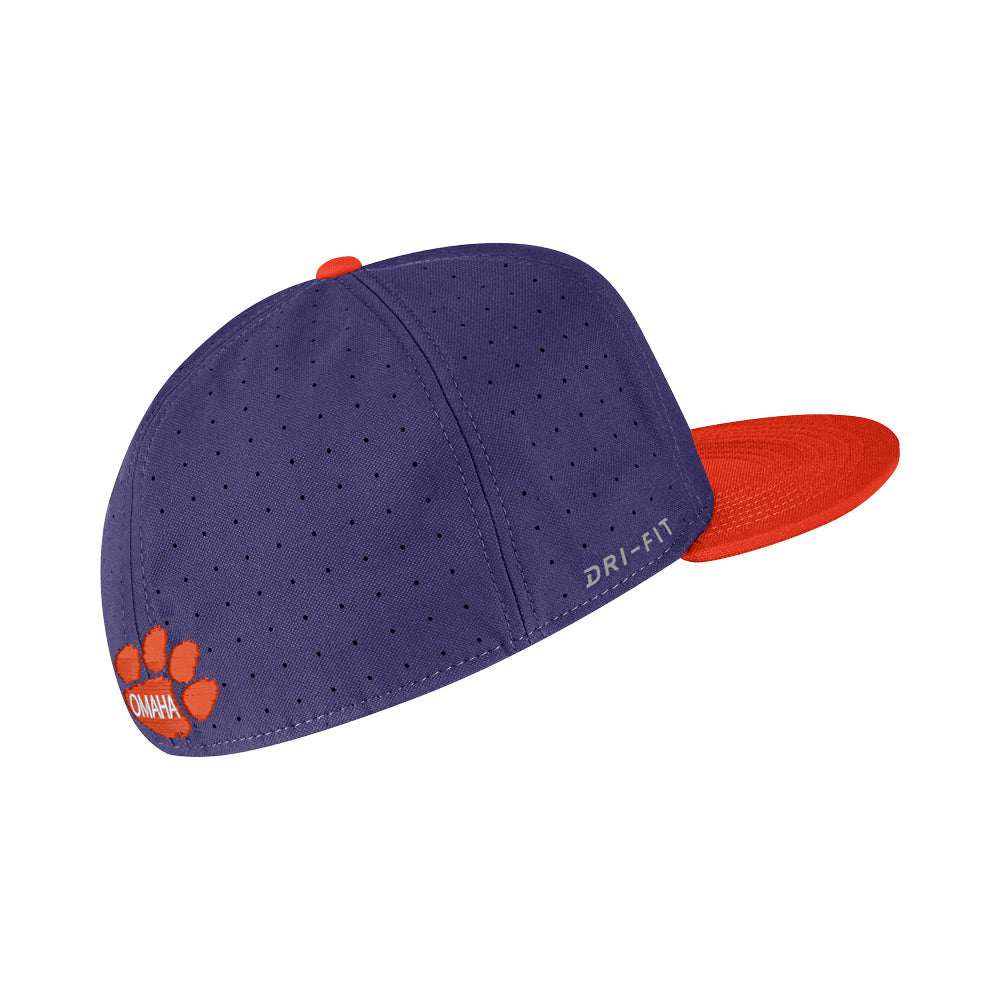 Clemson Nike Team Baseball Cap - PURPLE