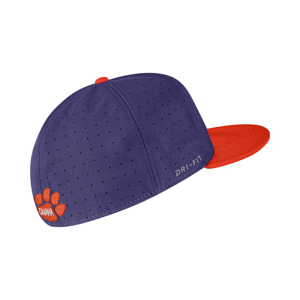Clemson Nike Team Baseball Cap - PURPLE