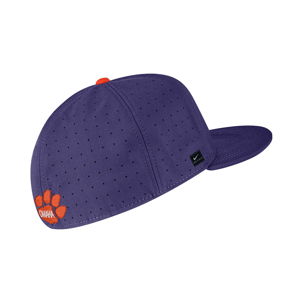 Clemson Nike Team Baseball Cap - PURPLE
