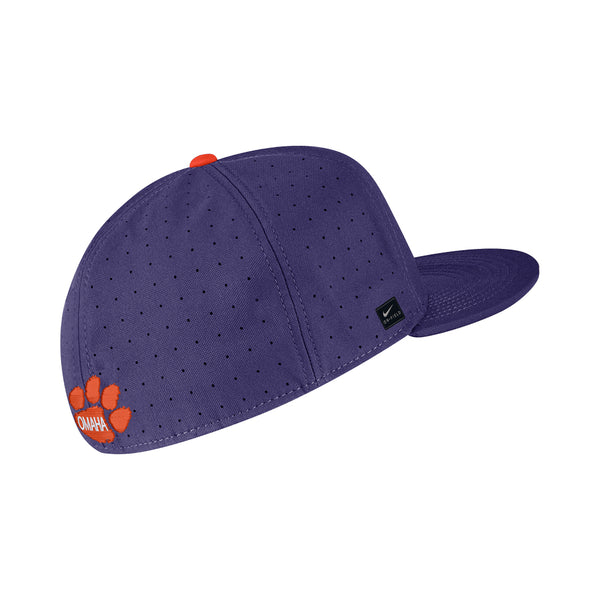 Clemson Nike Team Baseball Cap - PURPLE