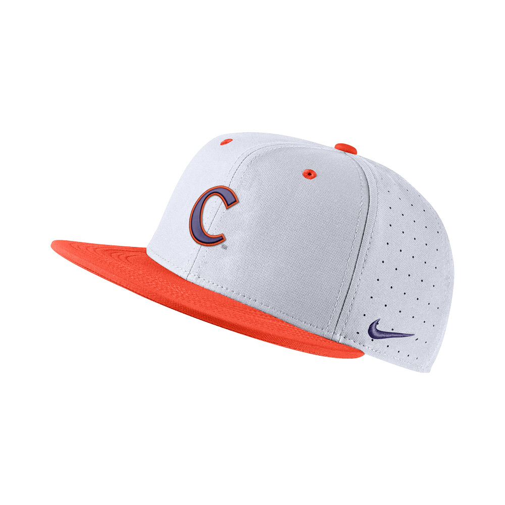 Clemson Nike Team Baseball Cap - WHITE