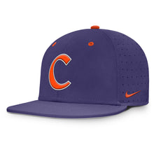 Clemson Nike Team Baseball Hat - PURPLE