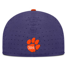 Clemson Nike Team Baseball Hat - WHITE/ORANGE/PURPLE