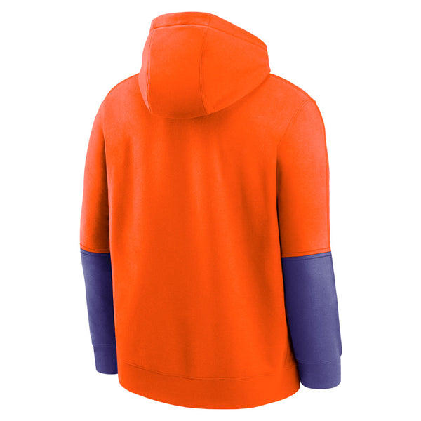 Clemson Nike Team Issue Club Hoodie - ORANGE
