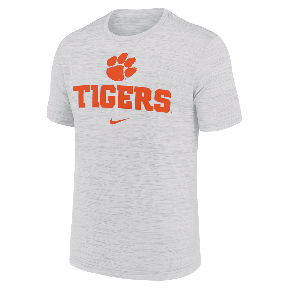 Clemson Nike Tigers Velocity Legend Tee - WHITE