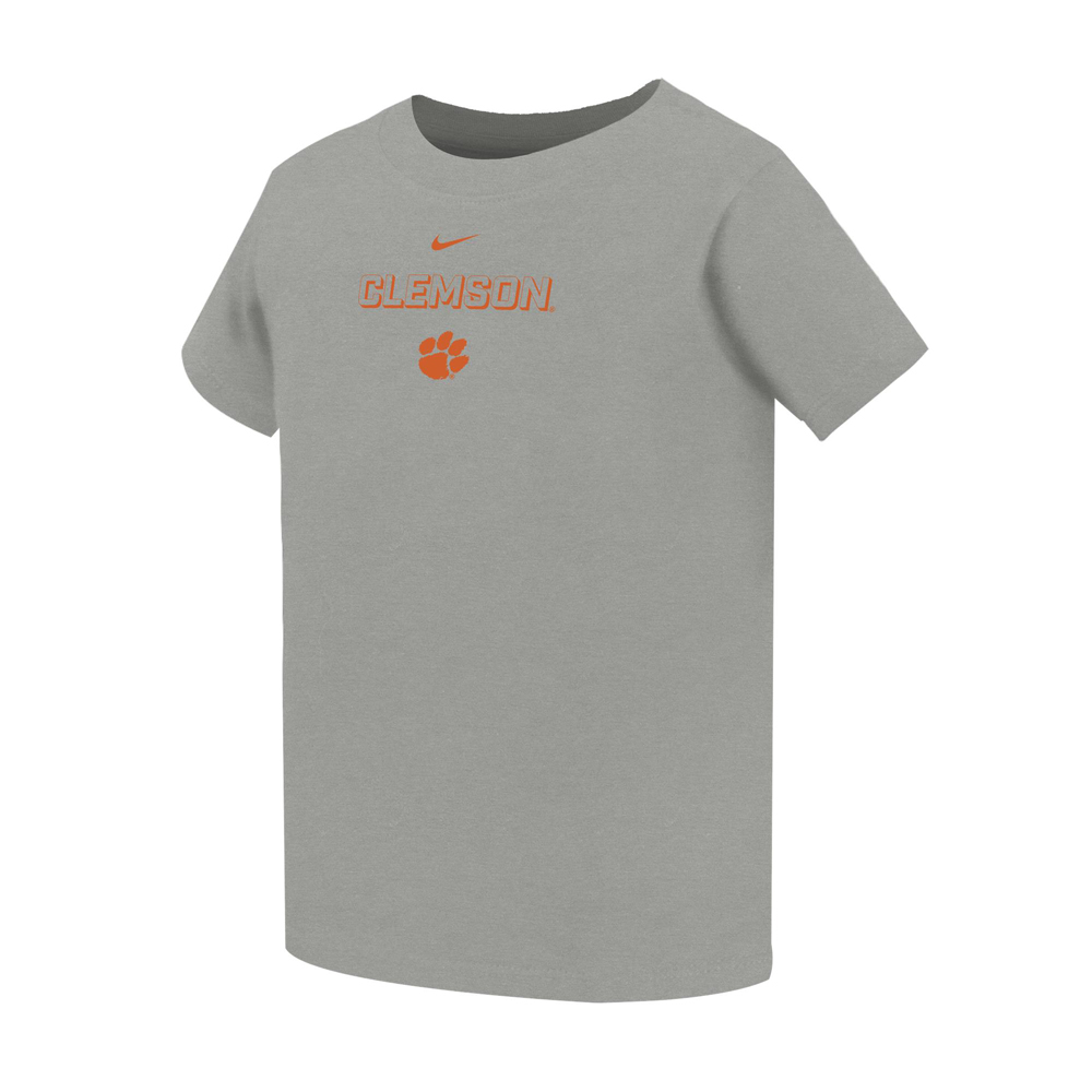 Clemson Nike Toddler Team Issue Legend Tee - LT GREY