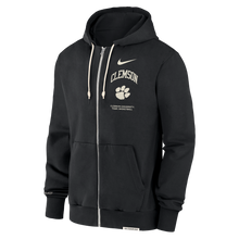 Clemson Nike Travel Fleece Hoodie - BLACK