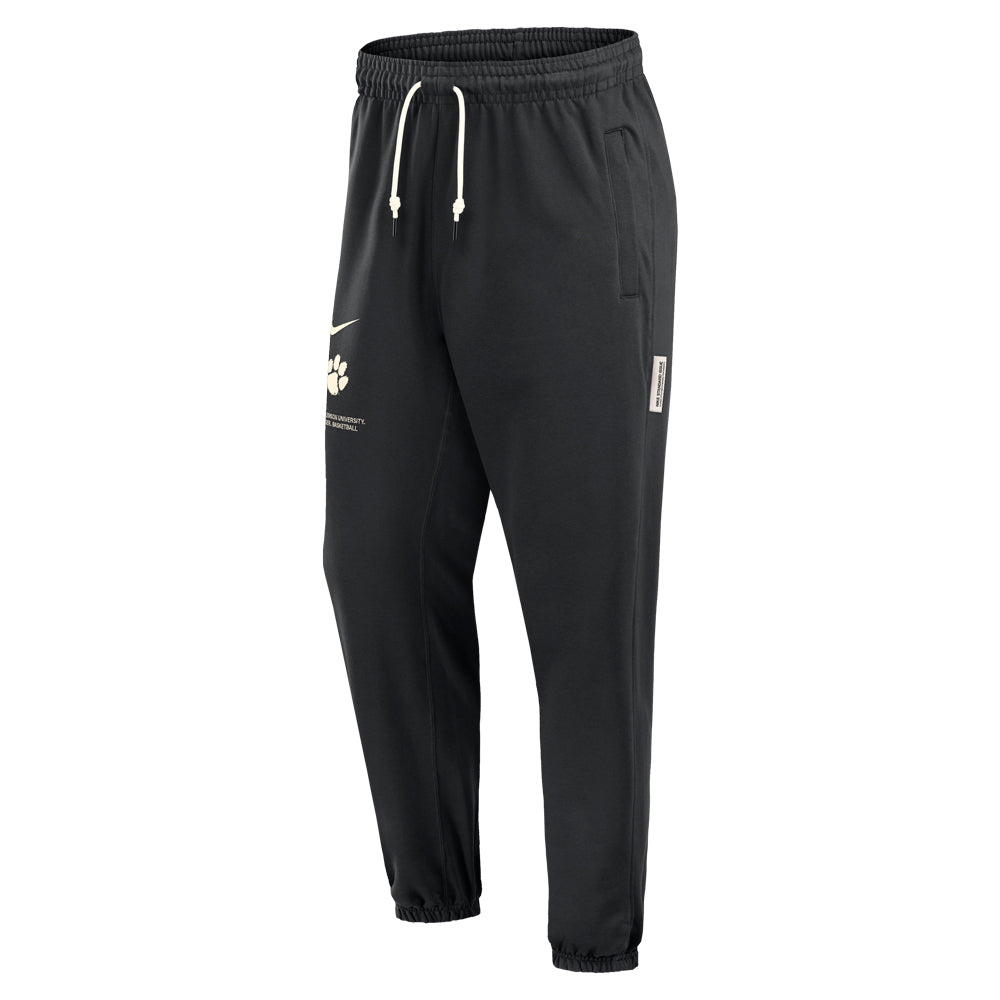 Clemson Nike Travel Fleece Pants - BLACK