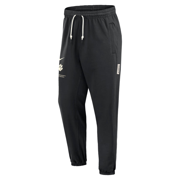 Clemson Nike Travel Fleece Pants - BLACK