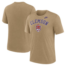 Clemson Nike Triblend Legacy Arch Tee - TAN