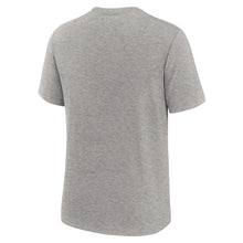 Clemson Nike Triblend Legacy Arch Tee - MD GREY