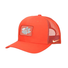 Clemson Nike Trucker Paw Patch Cap - ORANGE