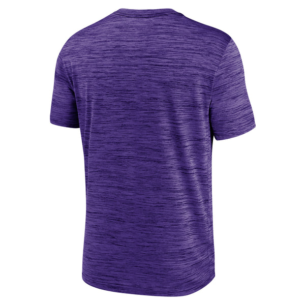 Clemson Nike Velocity Clemson Tigers Tee - PURPLE