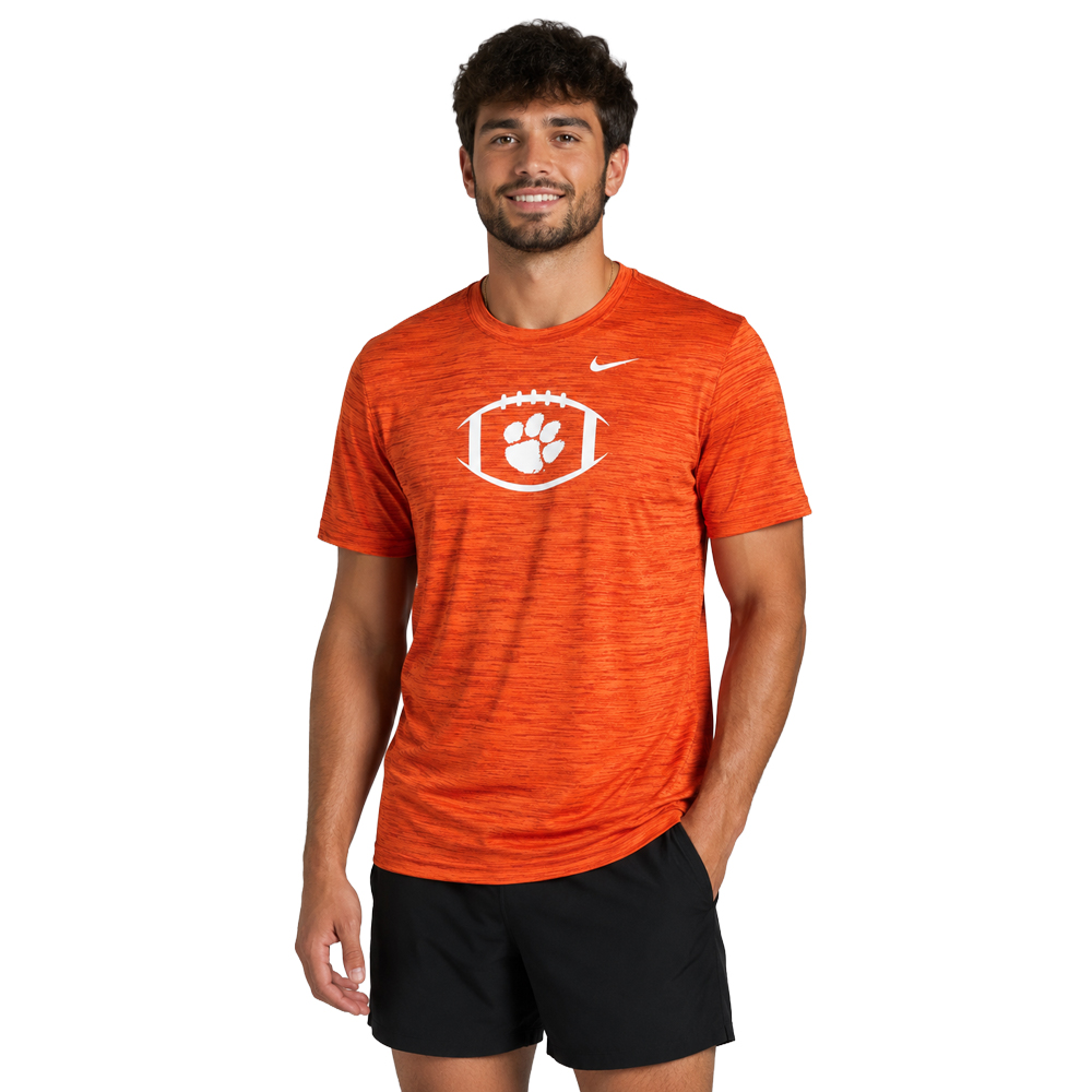 Clemson Nike Velocity Football Icon Tee