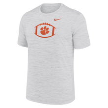 Clemson Nike Velocity Football Icon Tee - WHITE