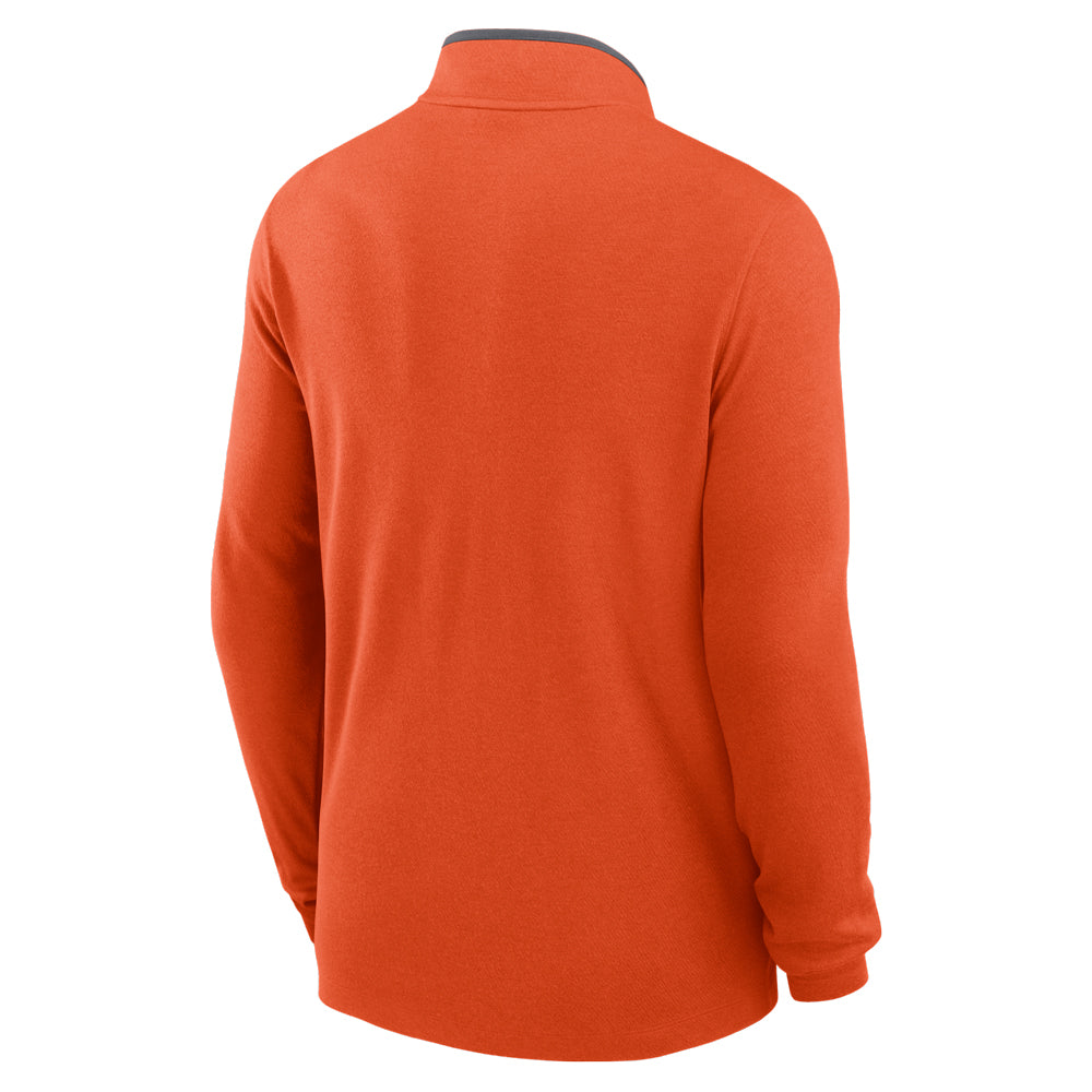 Clemson Nike Victory Paw Half-Zip Pullover - ORANGE
