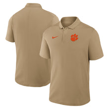 Clemson Nike Victory Paw Polo - TAN