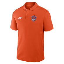 Clemson Nike Victory Vault Tiger Face Polo - ORANGE
