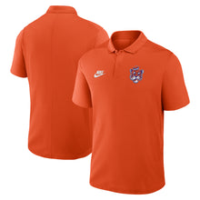 Clemson Nike Victory Vault Tiger Face Polo - ORANGE