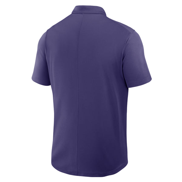 Clemson Nike Victory Wordmark Polo - PURPLE