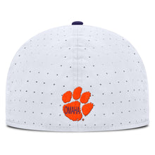 Clemson Nike White and Purple Team Baseball Hat