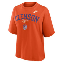 Clemson Nike Women’s Boxy Legacy Tee - ORANGE