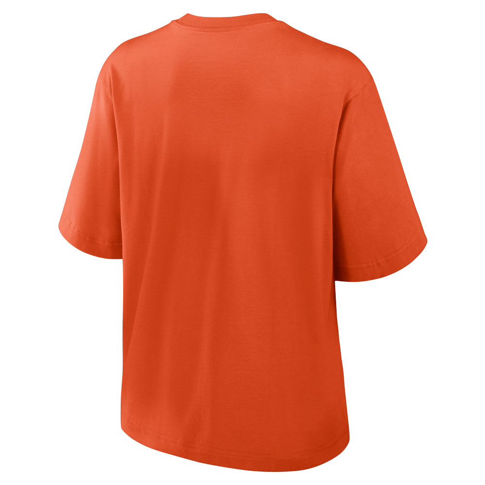 Clemson Nike Women’s Boxy Legacy Tee - ORANGE