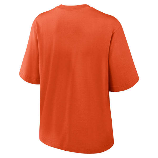 Clemson Nike Women’s Boxy Legacy Tee - ORANGE