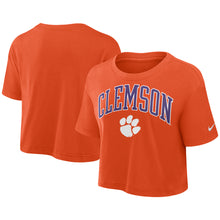 Clemson Nike Women's Classic Crop Tee - ORANGE