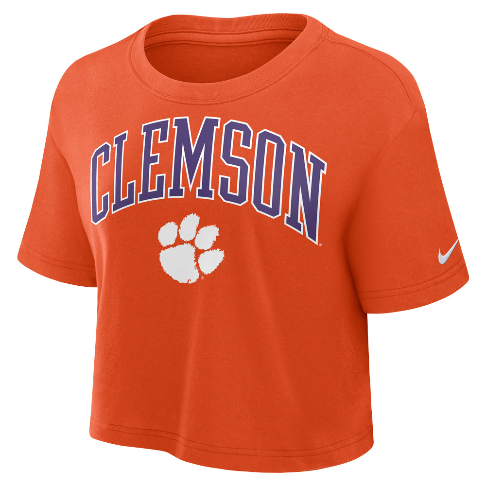 Clemson Nike Women's Classic Crop Tee