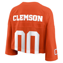 Clemson Nike Women's Cropped Jersey - ORANGE