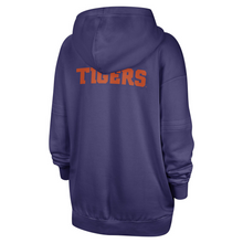 Clemson Nike Women's Fleece Pullover Hoodie  - PURPLE