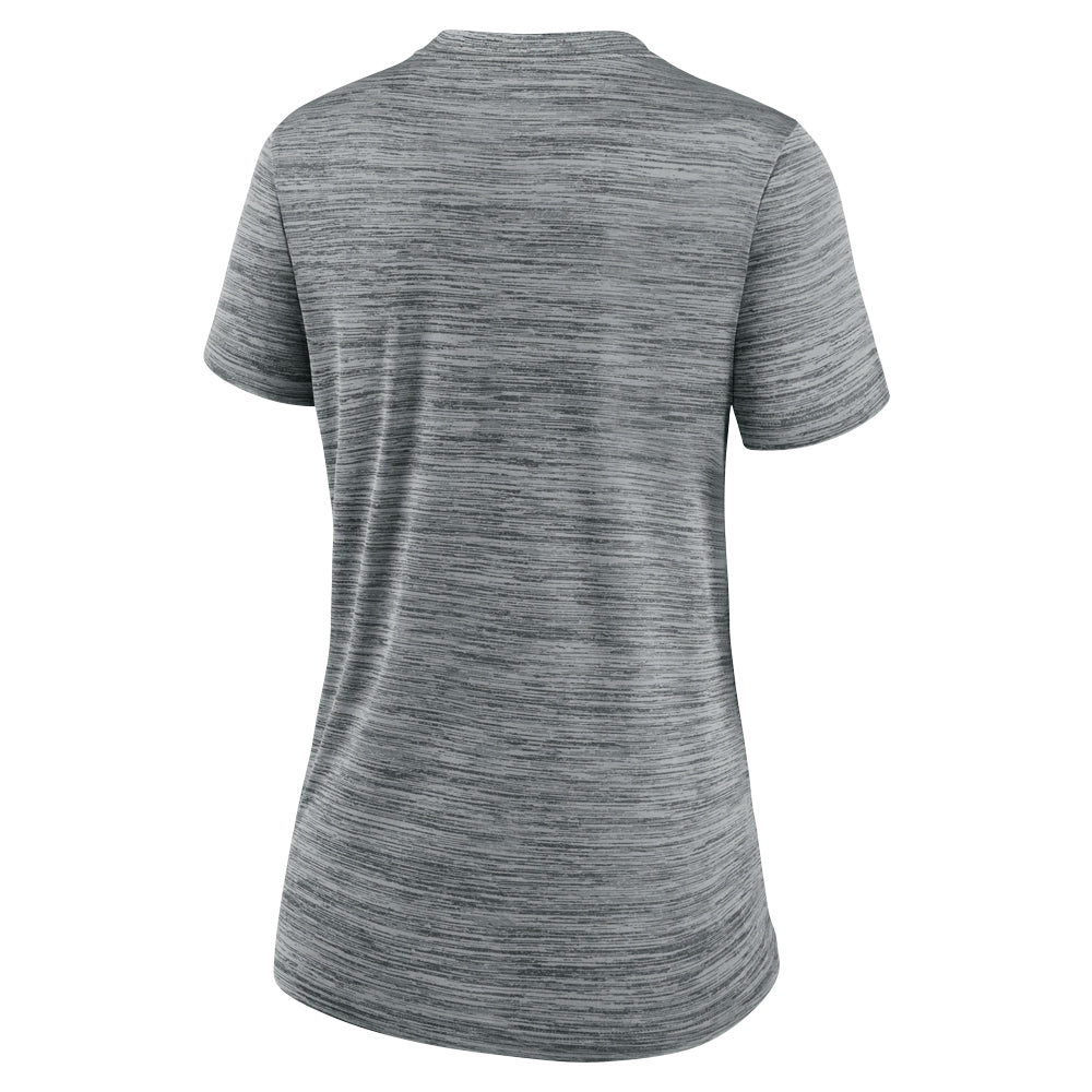 Clemson Nike Women's Gameday Velocity Tigers Tee - MD GREY